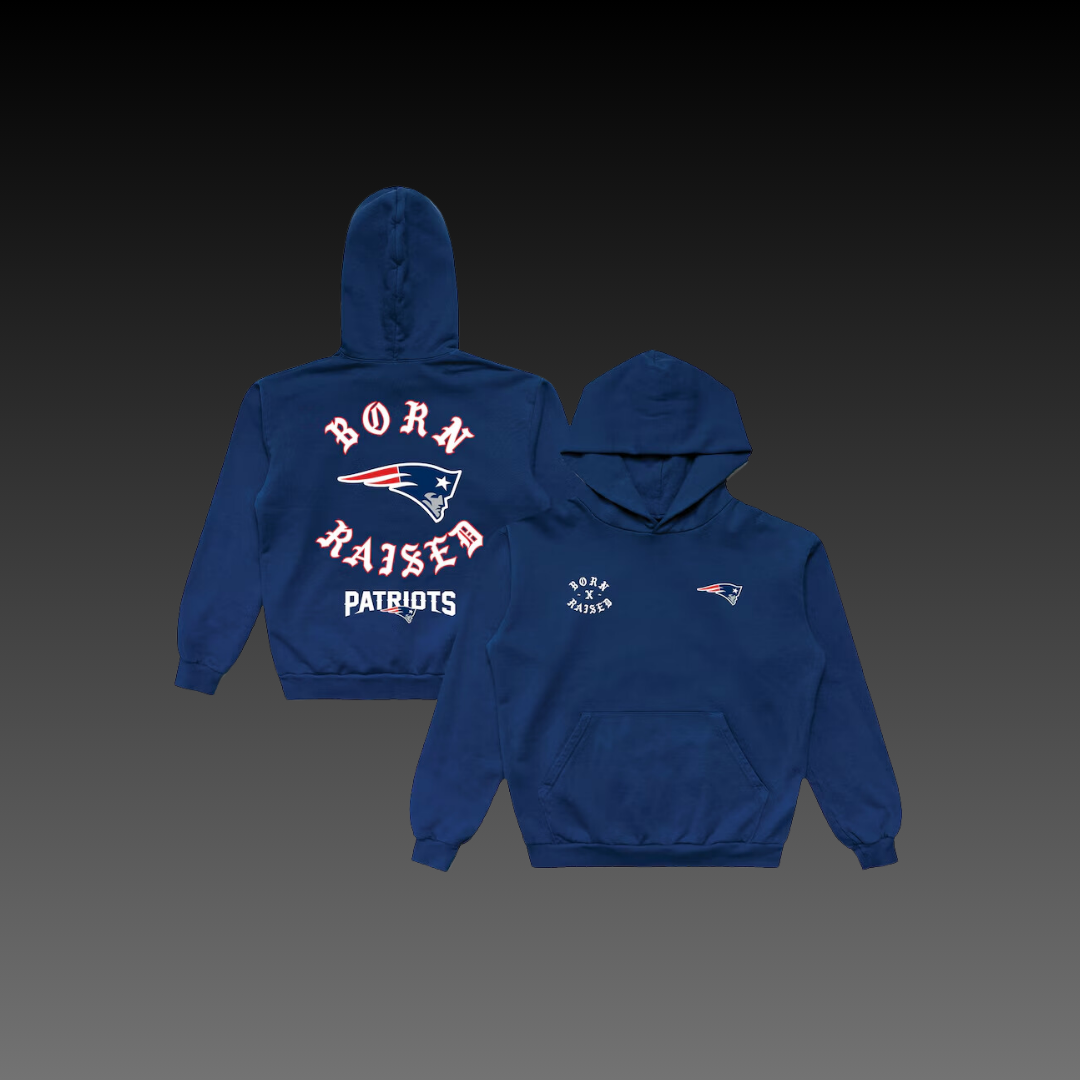 Born x Raised New England Patriots Hoodie