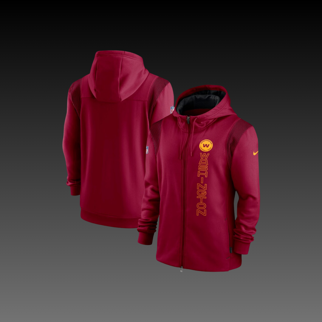 Washington Commanders Performance Full-Zip Hoodie