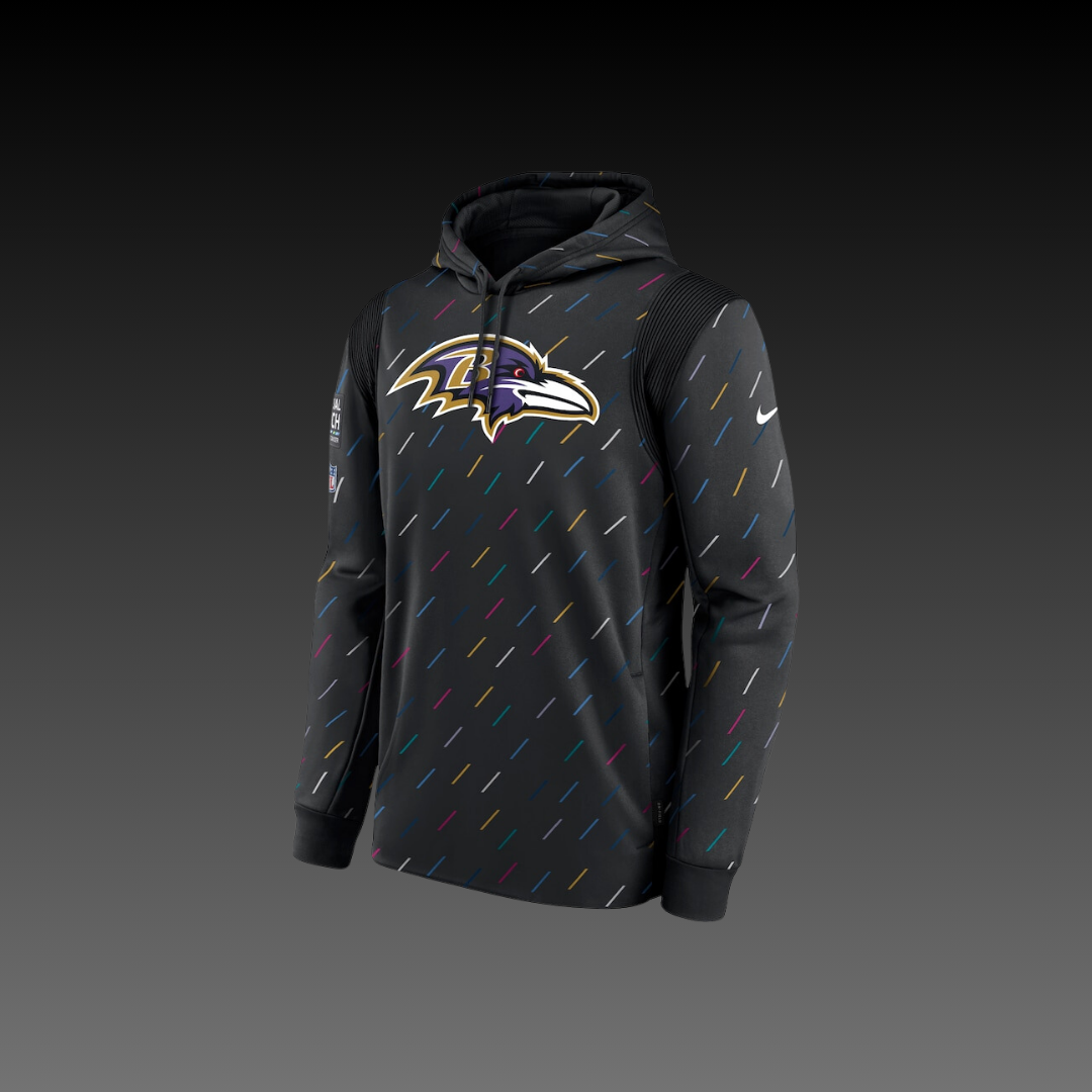 Baltimore Ravens Crucial Catch Performance Hoodie