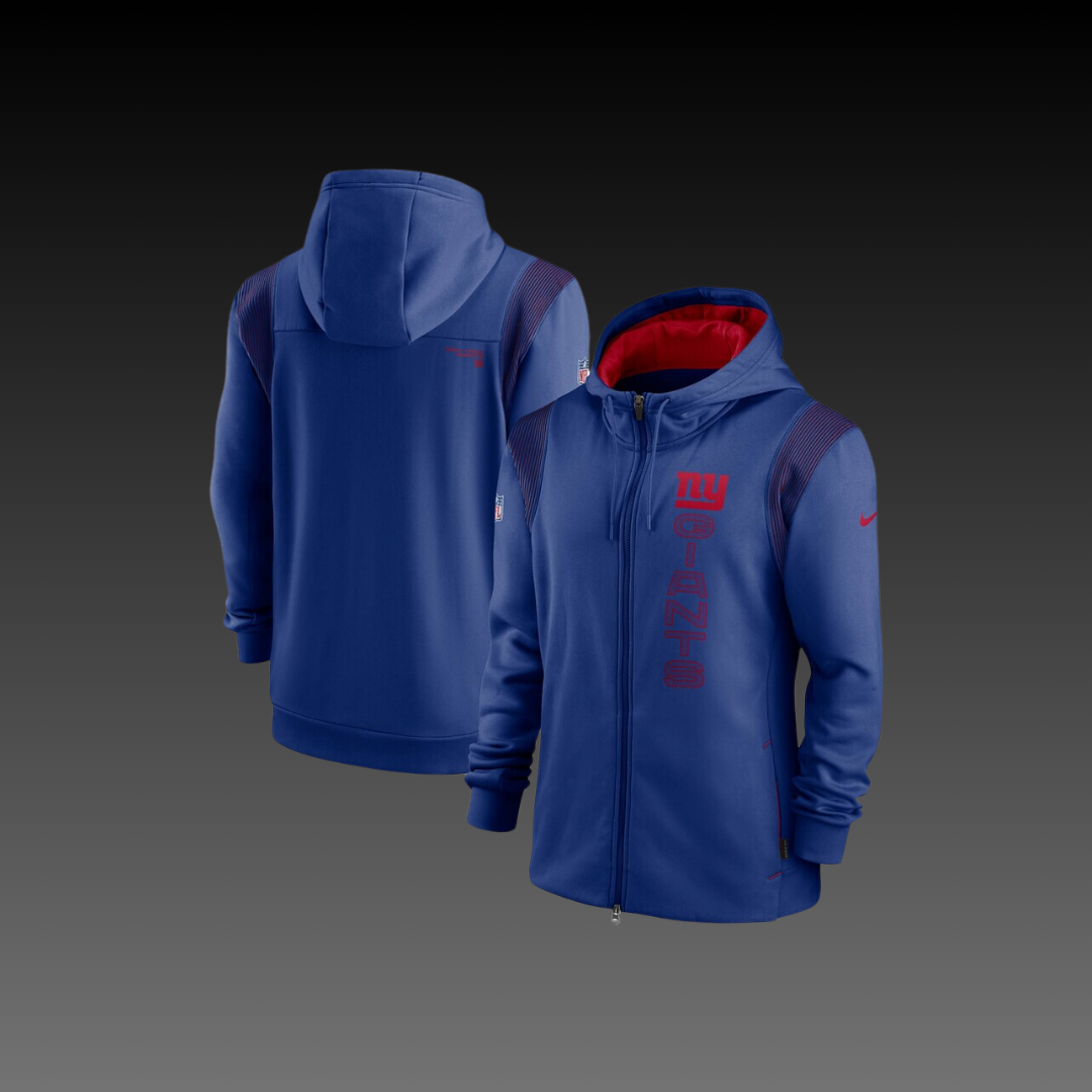 New York Giants Performance Full-Zip Hoodie