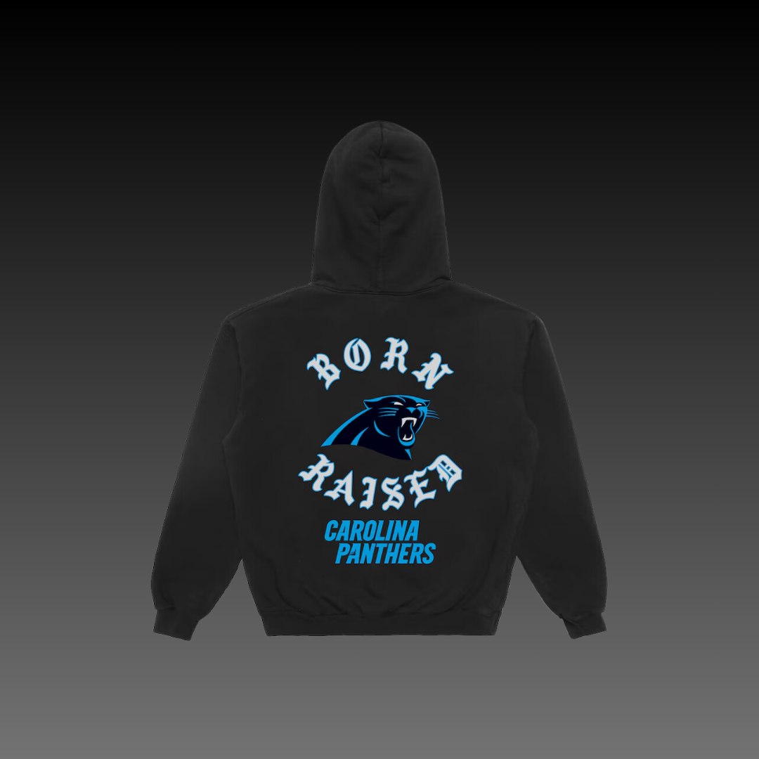 Born x Raised Carolina Panthers Hoodie