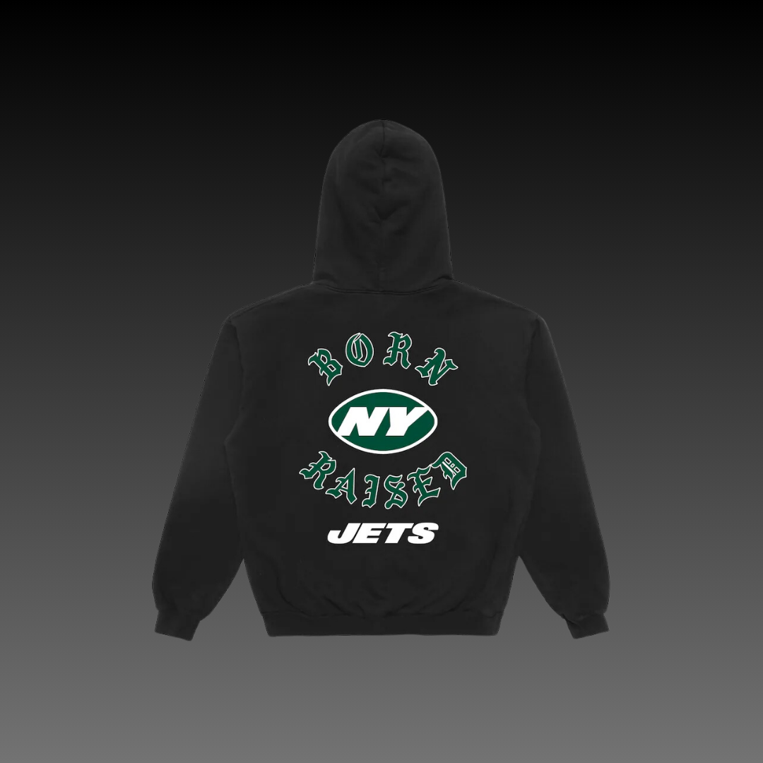 Born x Raised New York Jets Black Hoodie