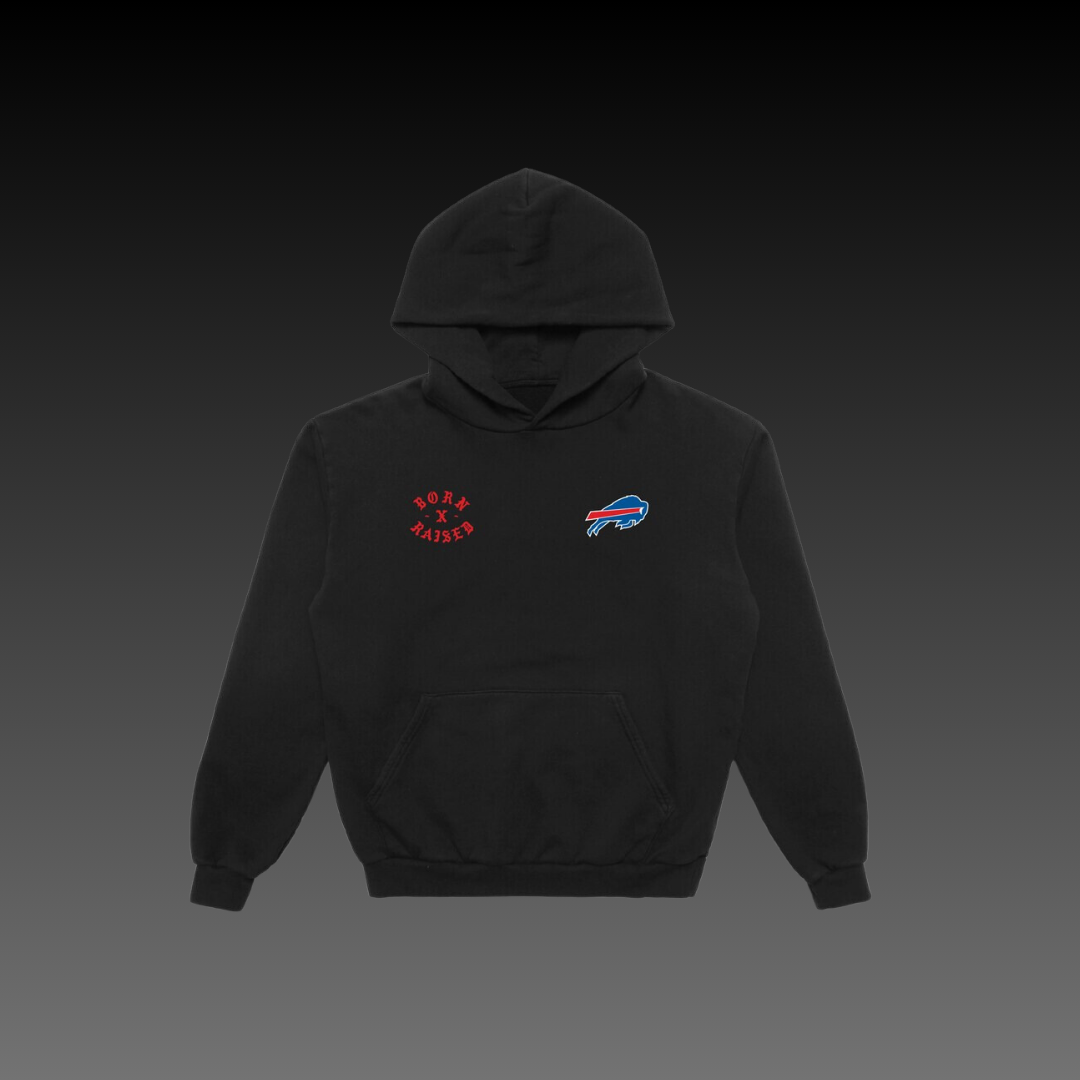 Born x Raised Buffalo Bills Black Hoodie