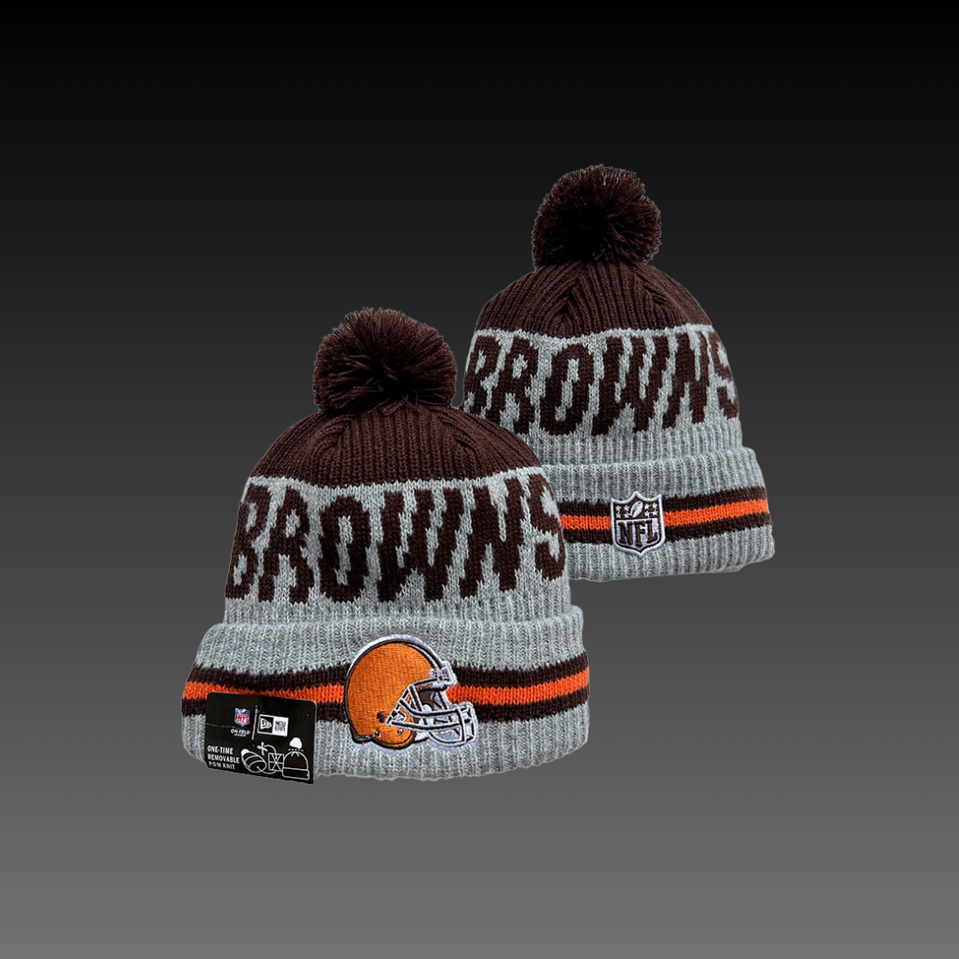 Cleveland Browns Reverse Knitted Beanie