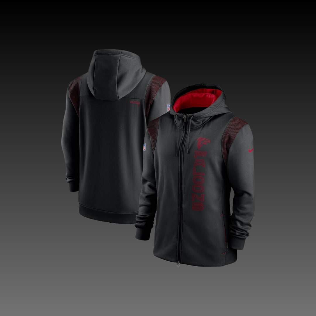 Atlanta Falcons Performance Full-Zip Hoodie