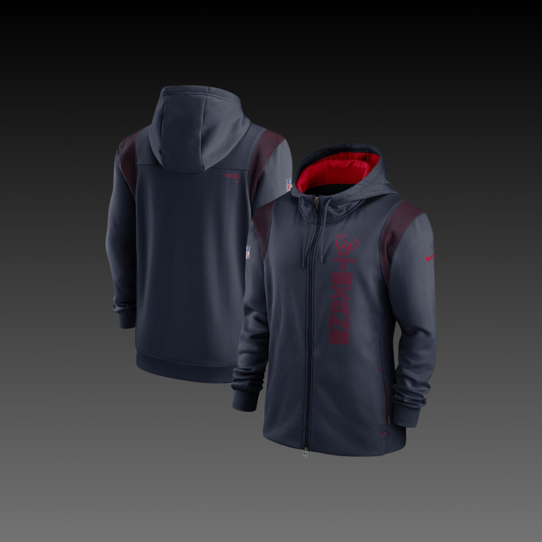 Houston Texans Performance Full-Zip Hoodie