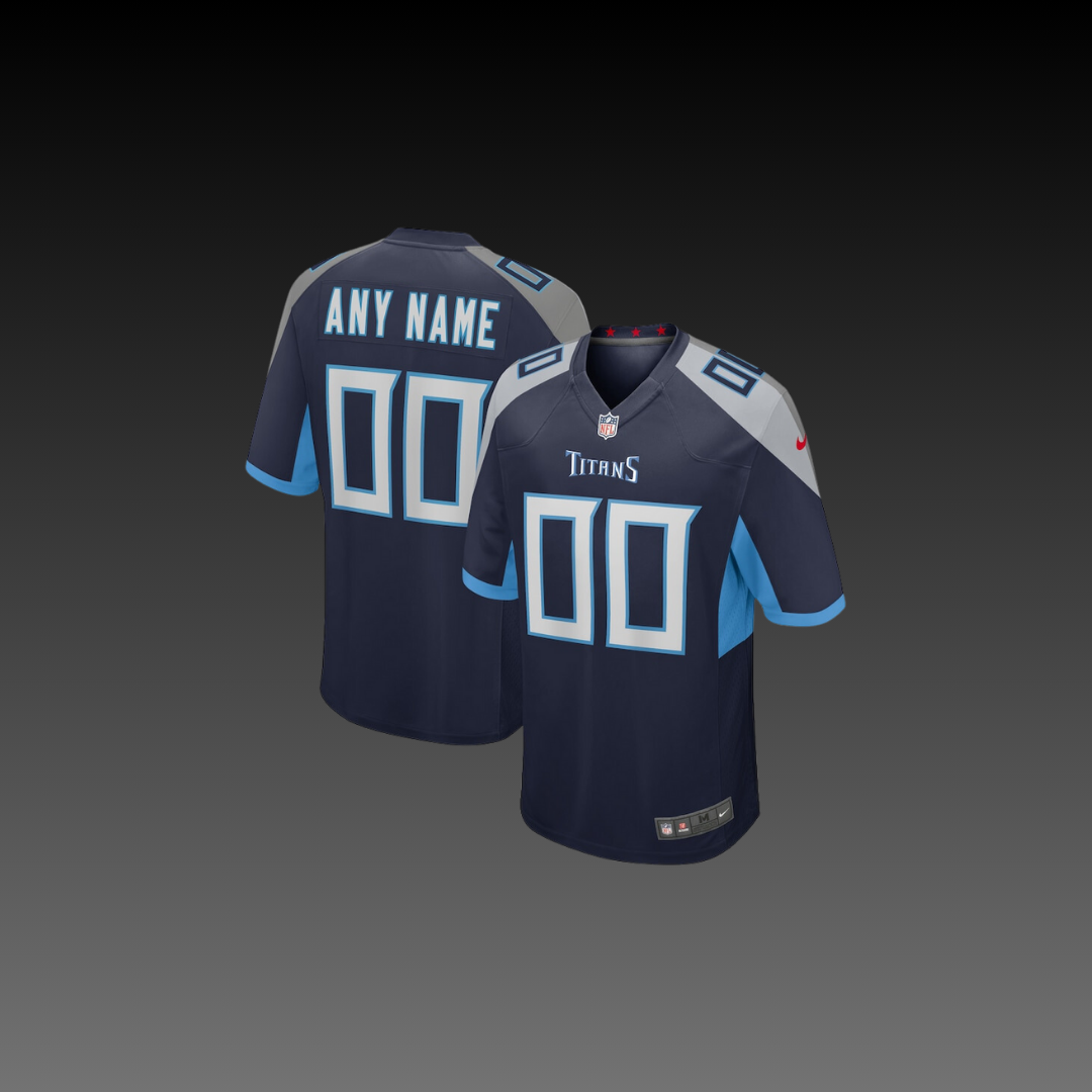 Tennessee Titans Custom Jersey Black