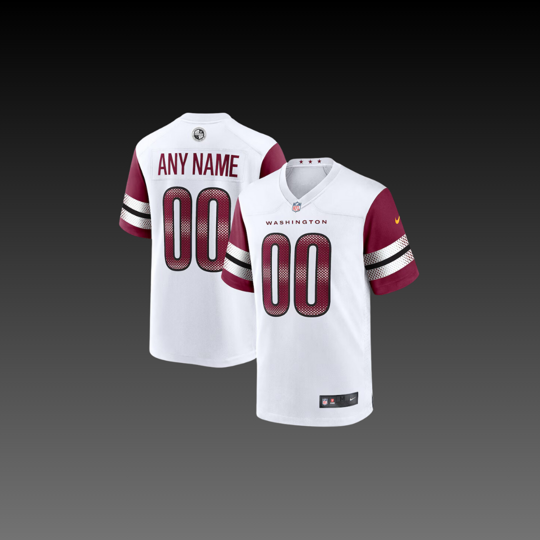 Washington Commanders Custom Jersey White