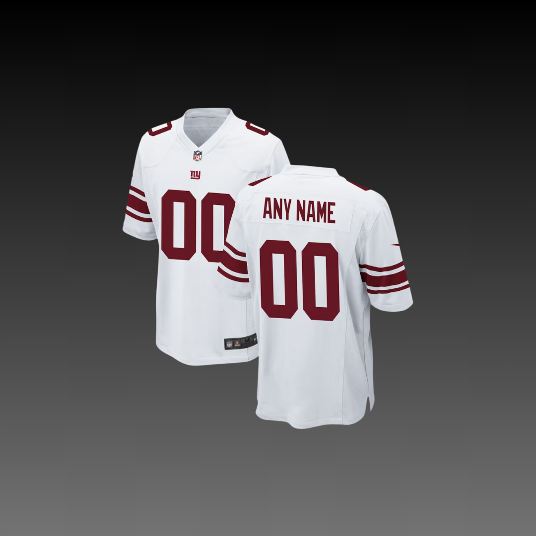 New York Giants Custom Jersey White