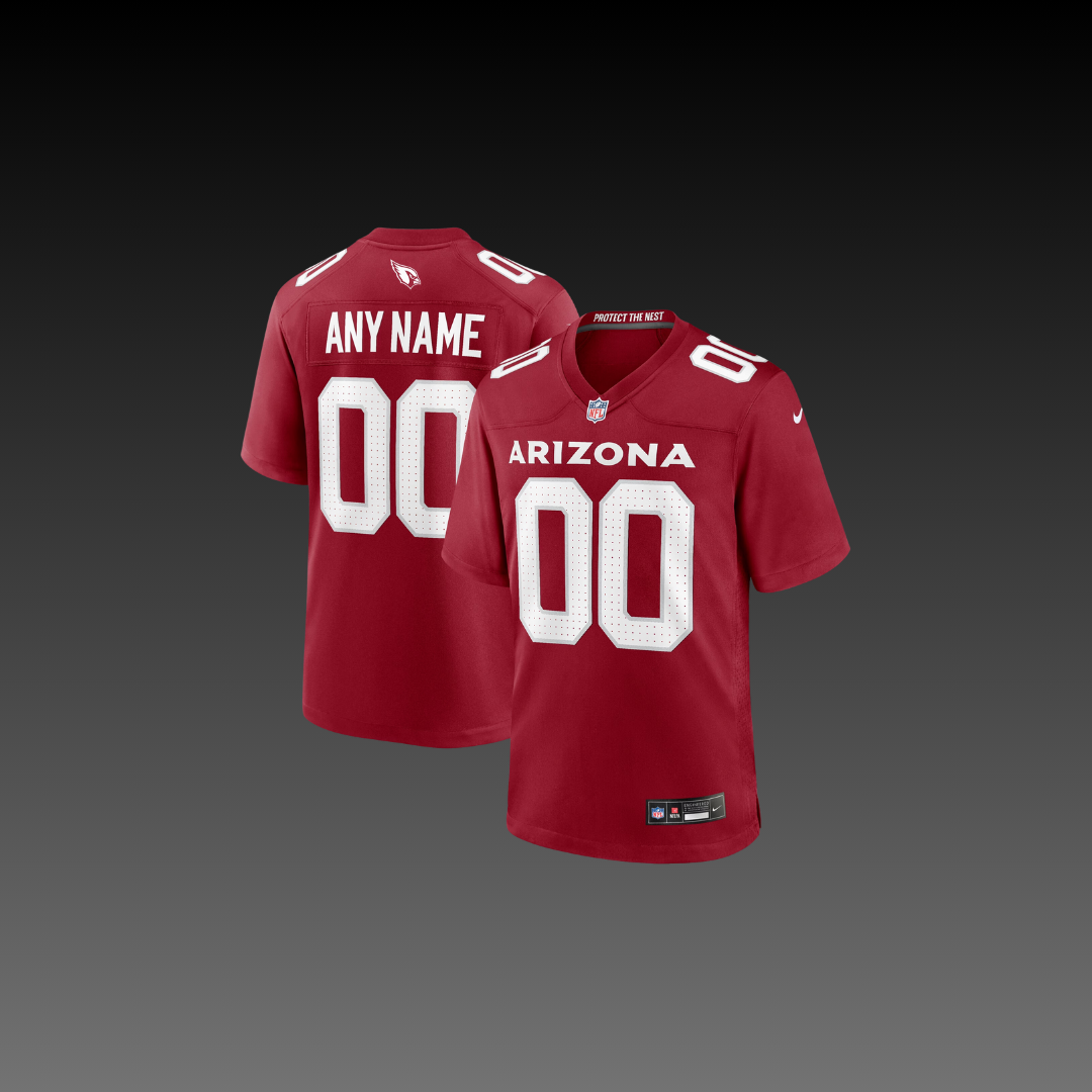 Arizona Cardinals Custom Jersey Red