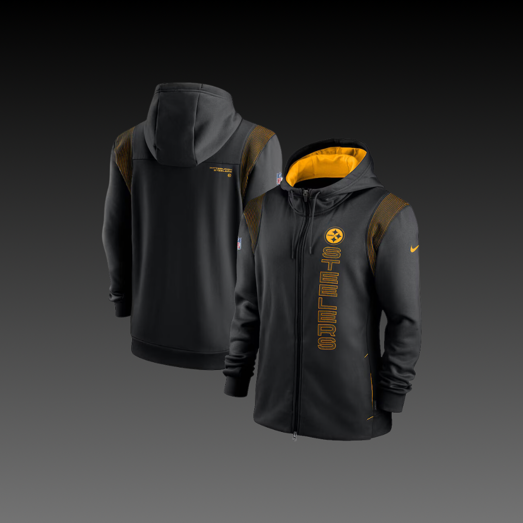 Pittsburgh Steelers Performance Full-Zip Hoodie